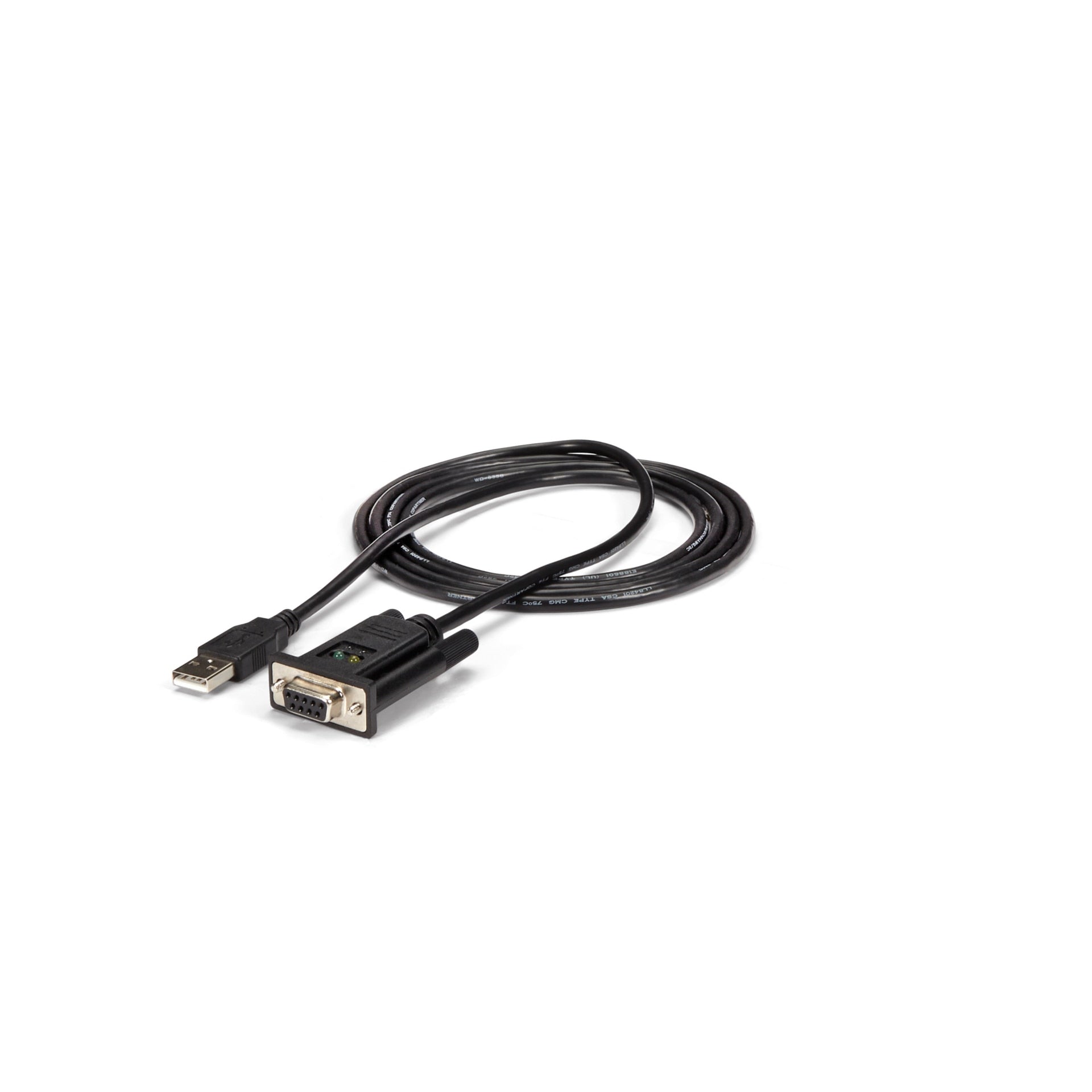 Accesorios de Redes StarTech.com StarTech 6ft (1.8m) 1-Port USB to Serial RS232 Adapter - vista 1