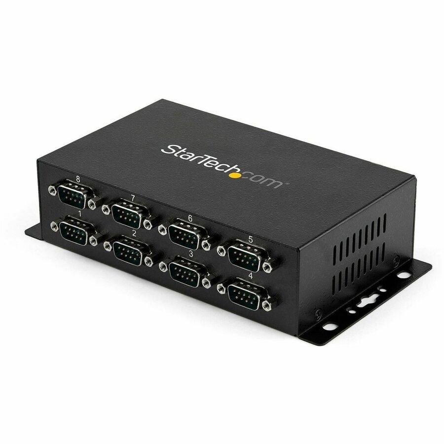 Accesorios de Redes StarTech.com StarTech USB to Serial Adapter Hub 8 Port Industrial Wall Mount Din Rail COM  - vista 1