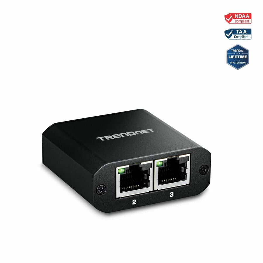 Accesorios de Redes TRENDnet 2-Port Gigabit Splitter - vista 2