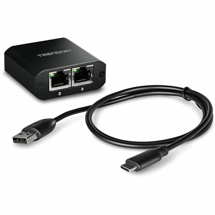 Accesorios de Redes TRENDnet 2-Port Gigabit Splitter - vista 3