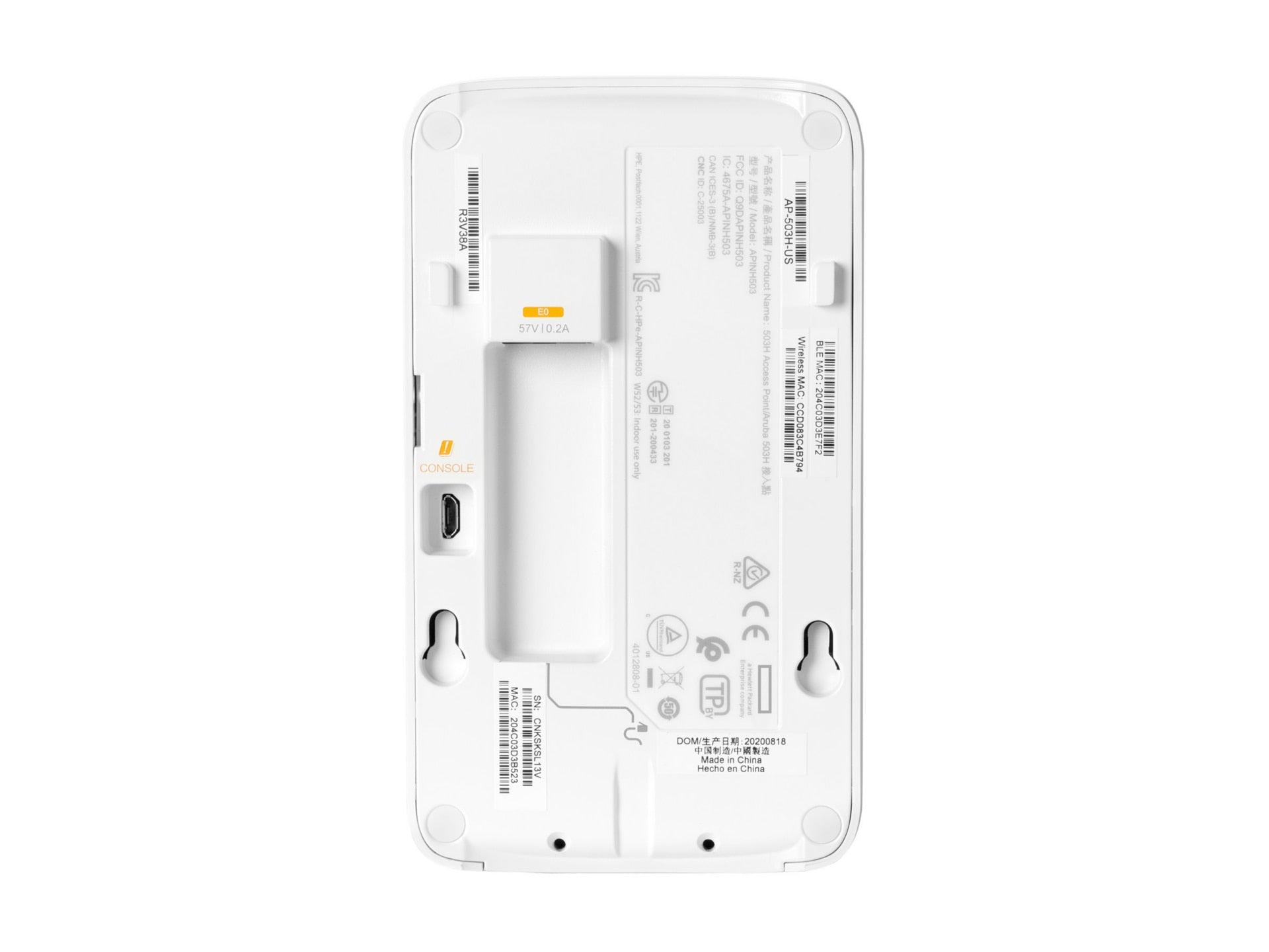 Access Point Aruba HPE Networking AP-503H (US) Unified Hospitality - vista 5