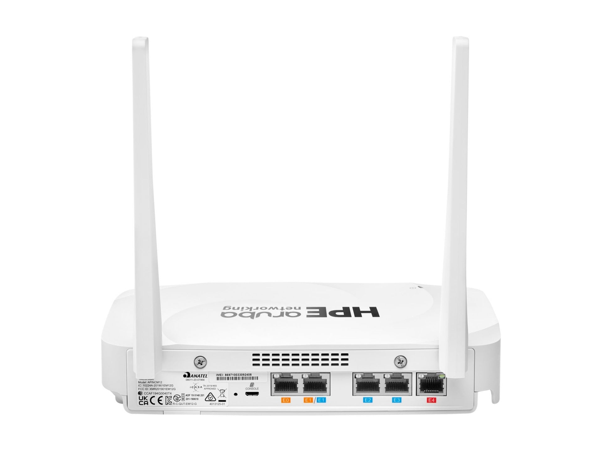 Access Point HPE Aruba 605R Dual-Radio Tri-Band 2x2:2 802.11ax Wi-Fi 6E Remote Access Point - vista 3