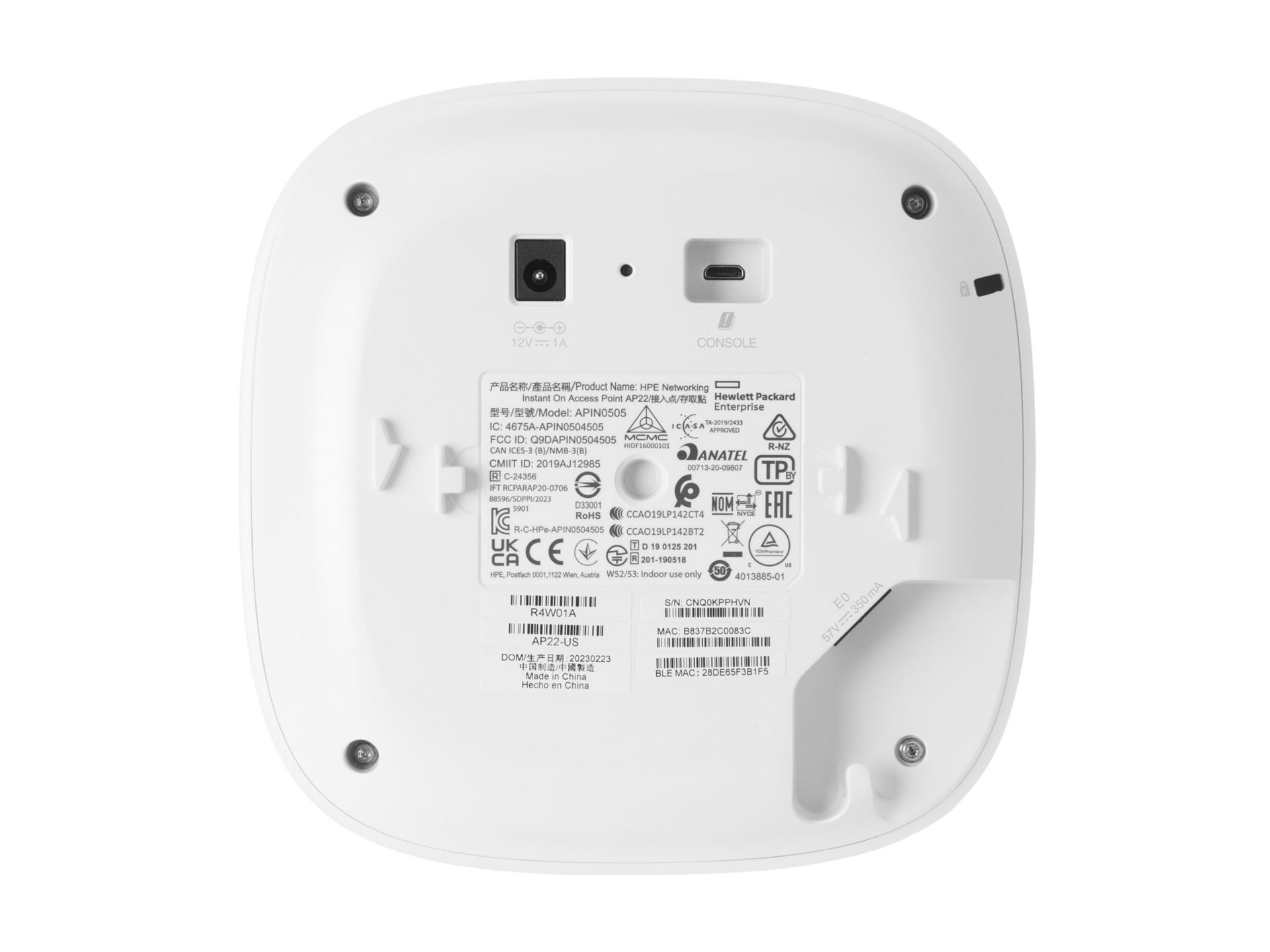 Access Point HPE Networking Instant On AP22 - vista 4