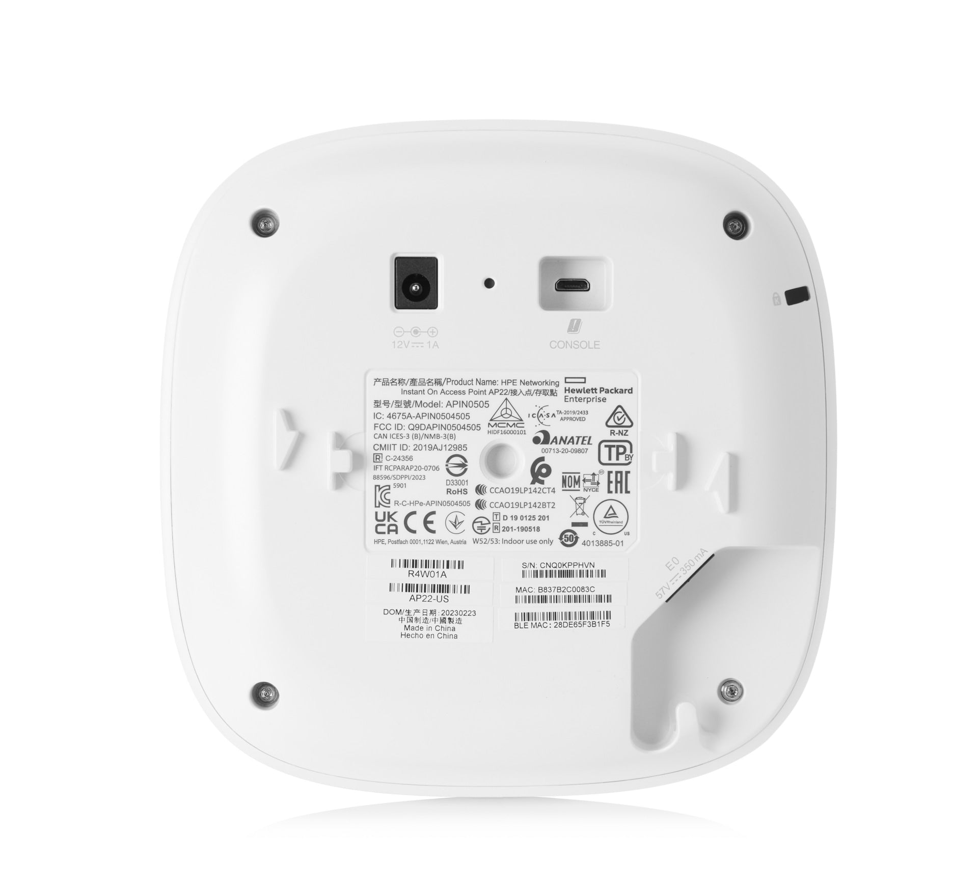 Access Point HPE Networking Instant On AP22 (US) - vista 3