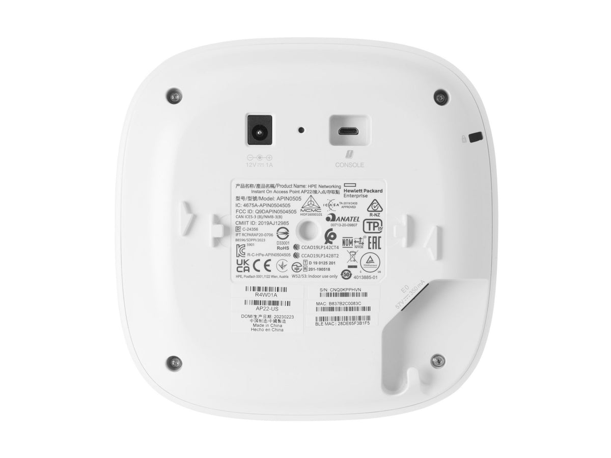 Access Point HPE Networking Instant On AP22 (US) - vista 5