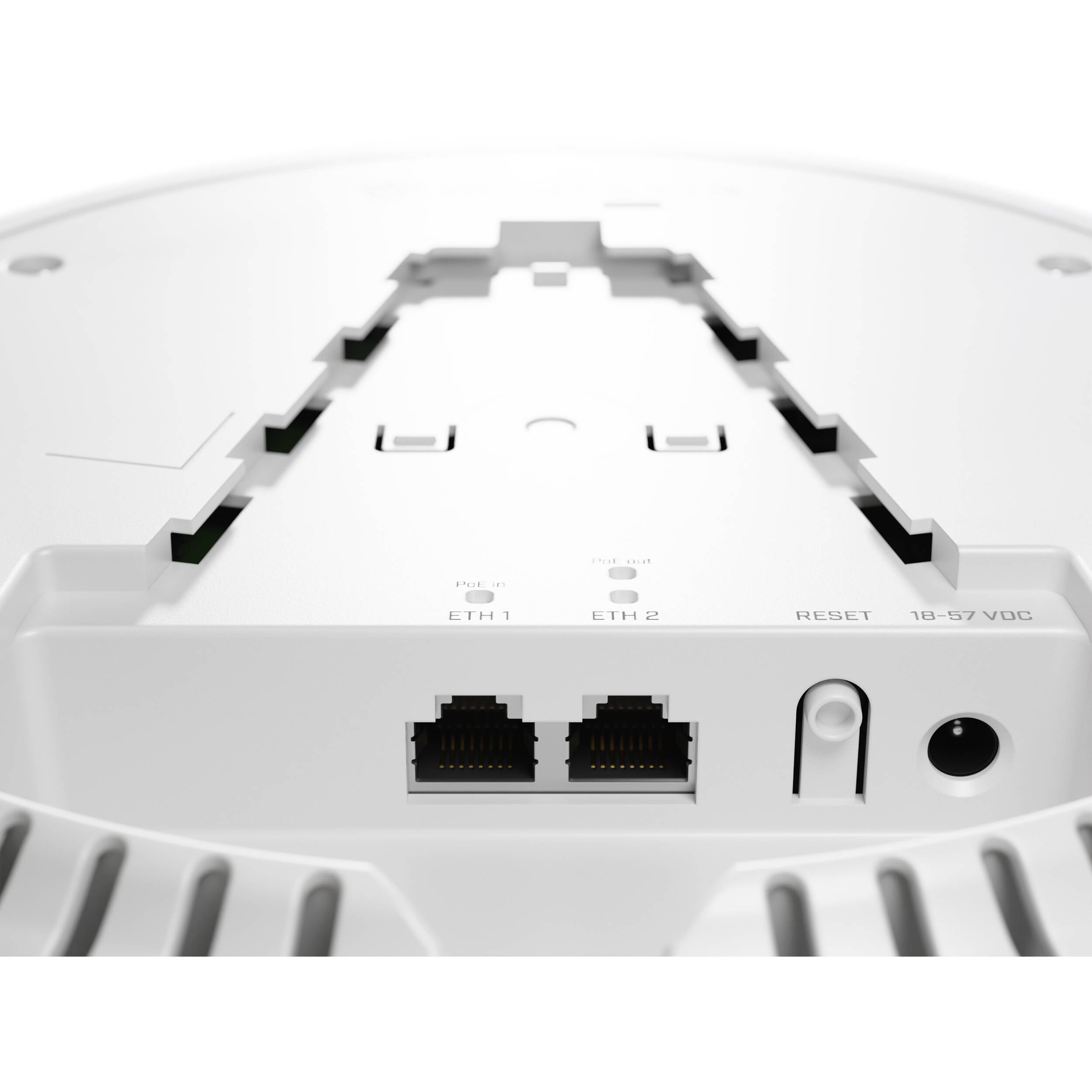Access Point MikroTik cAP ax AX1800 Dual-Band Wi-Fi 6 Access Point - vista trasera