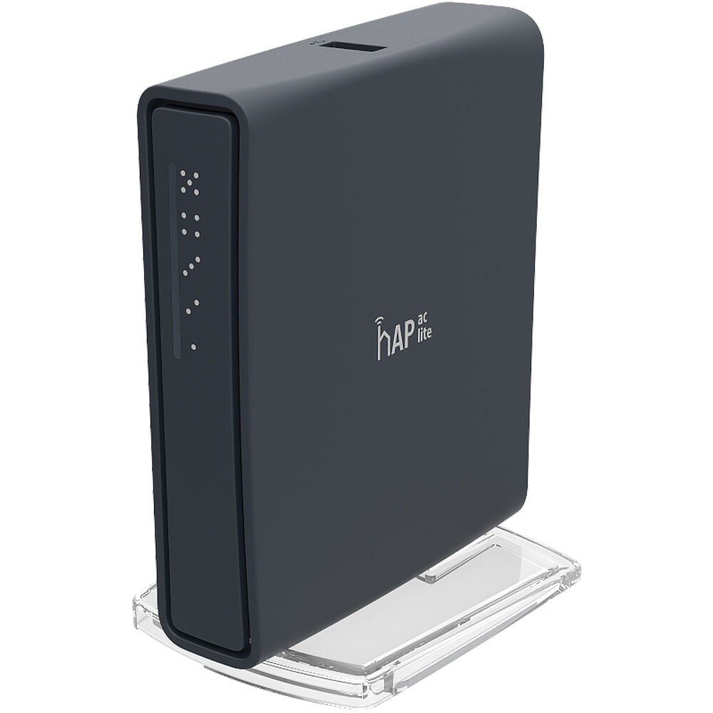 Access Point MikroTik hAP ac lite TC AC750 Dual-Band Wi-Fi 5 Access Point - vista trasera