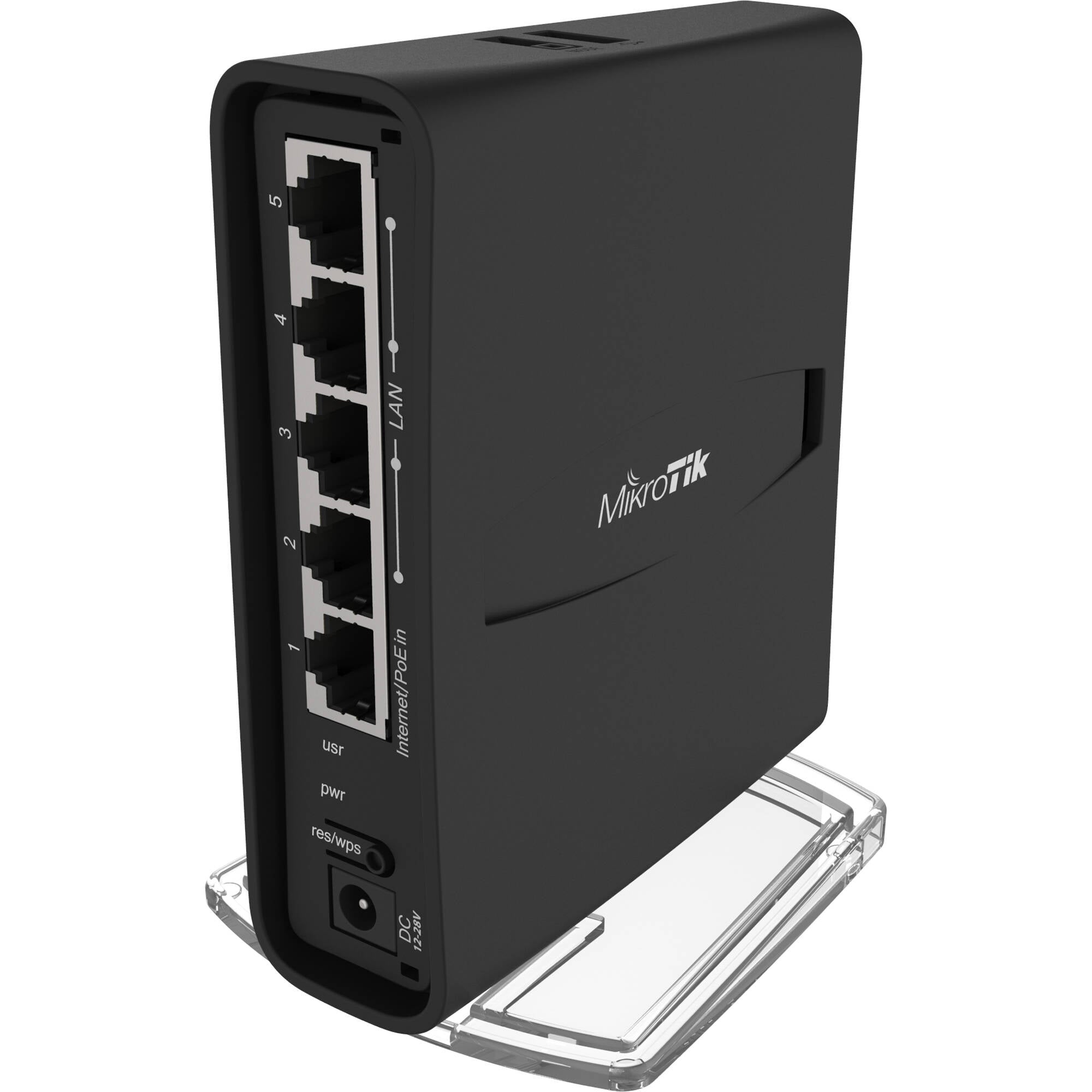 Access Point MikroTik hAP ac2 AC1200 Dual-Band Wi-Fi 5 Access Point - vista lateral