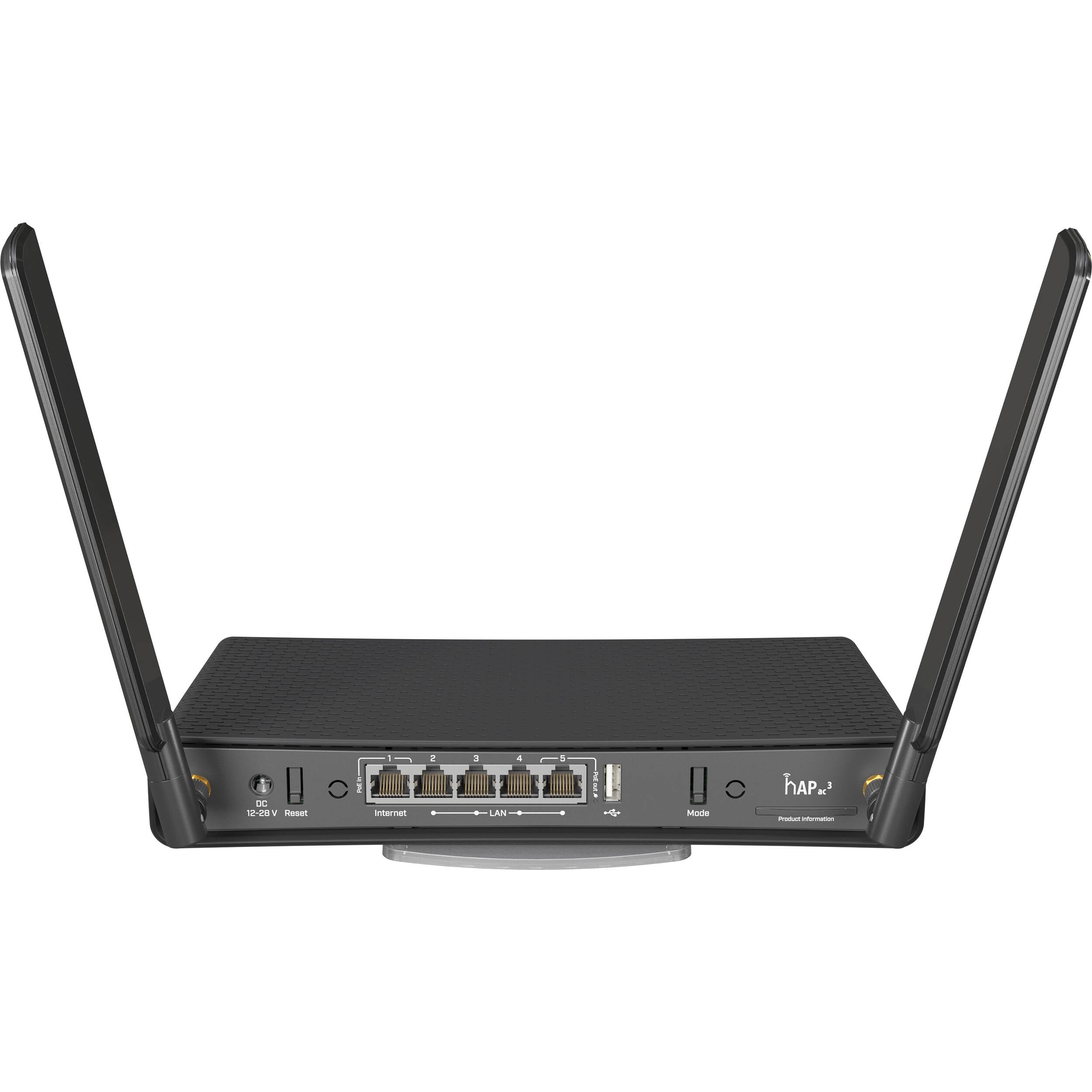 Access Point MikroTik hAP ac3 AC1200 Dual-Band Wi-Fi 5 Access Point - vista frontal