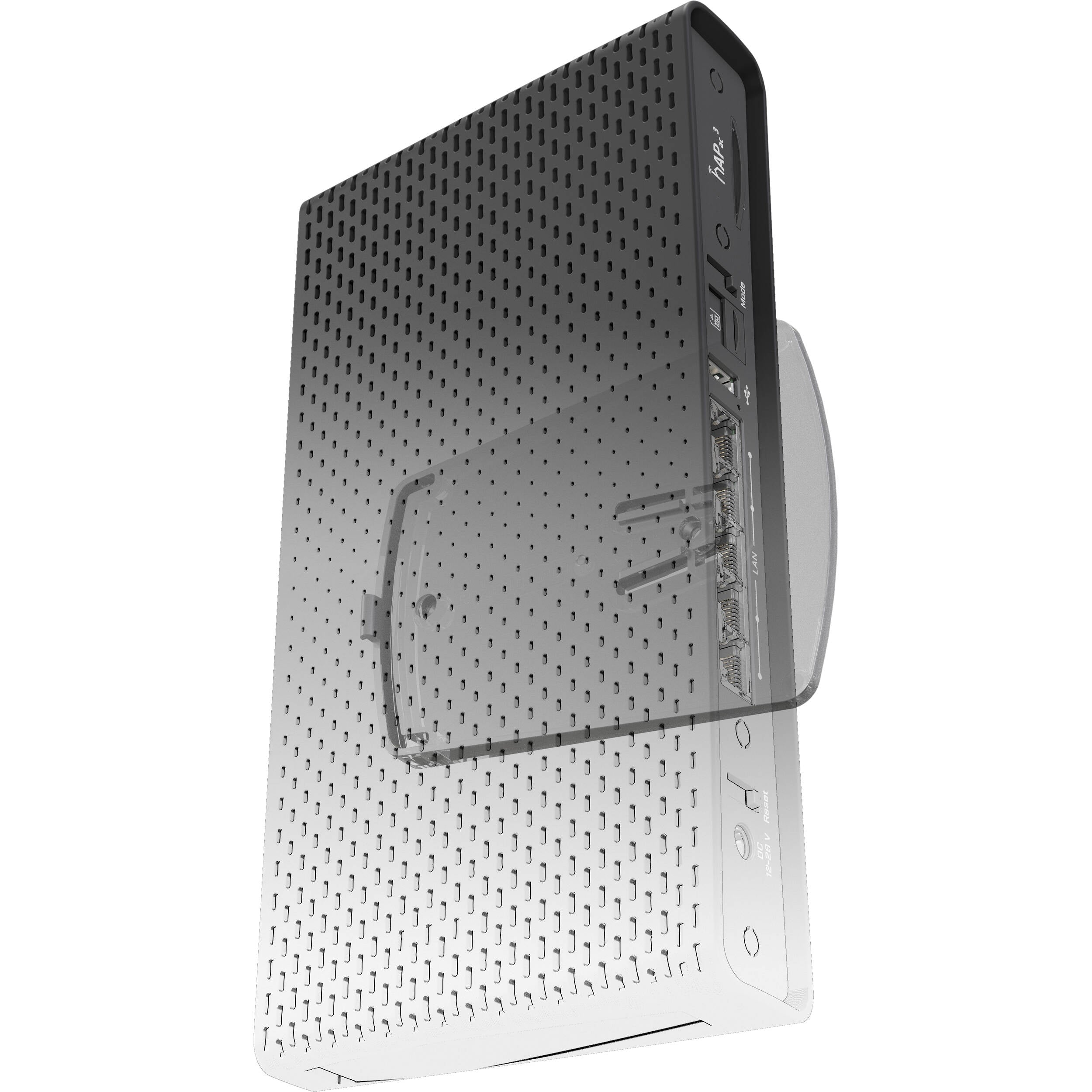 Access Point MikroTik hAP ac3 AC1200 Dual-Band Wi-Fi 5 Access Point - puertos y conexiones