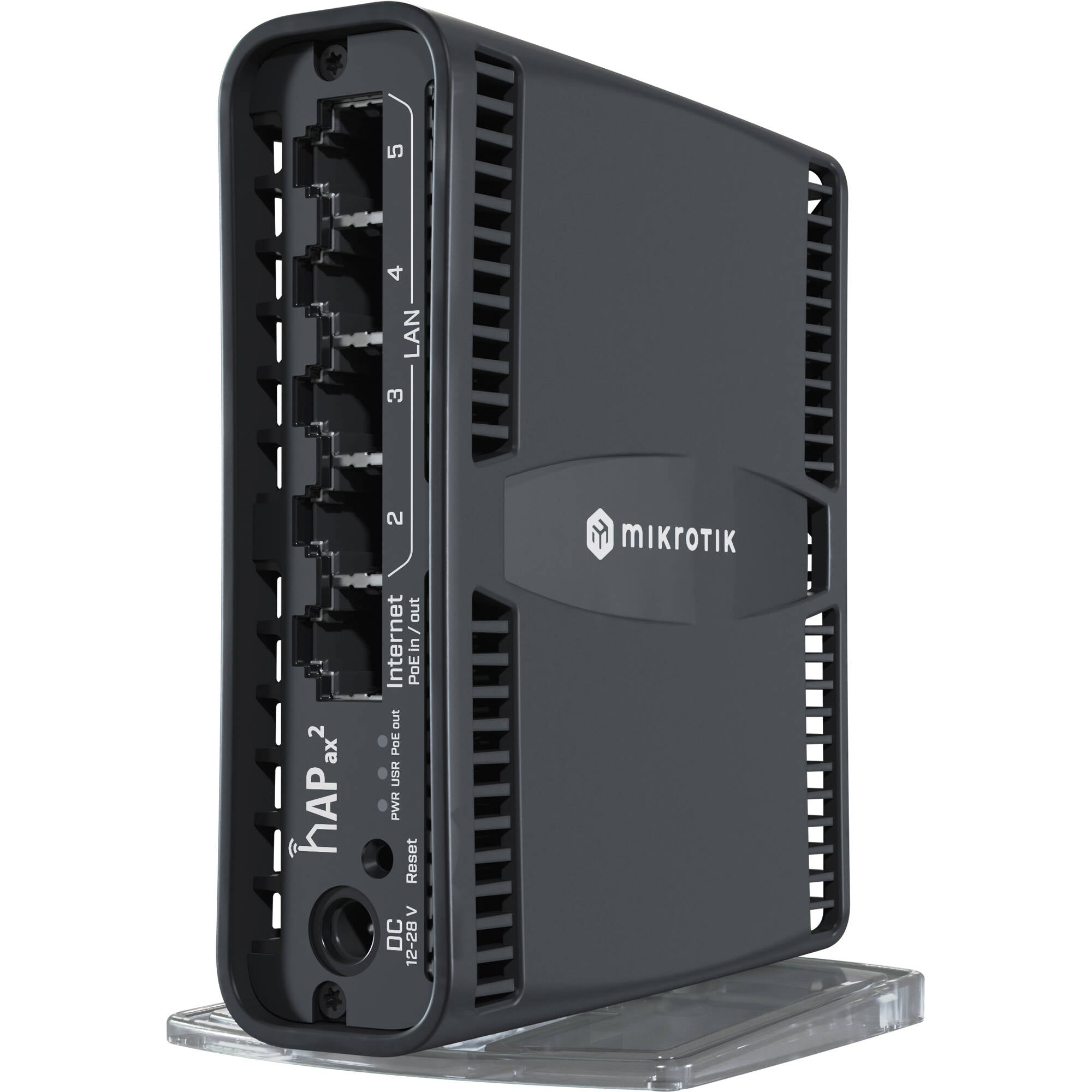 Access Point MikroTik hAP ax2 AX1800 Dual-Band Wi-Fi 6 Access Point - vista frontal