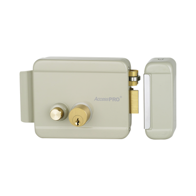 Cerradura Eléctrica con Botón de Salida AccessPRO ACCESSRIMB