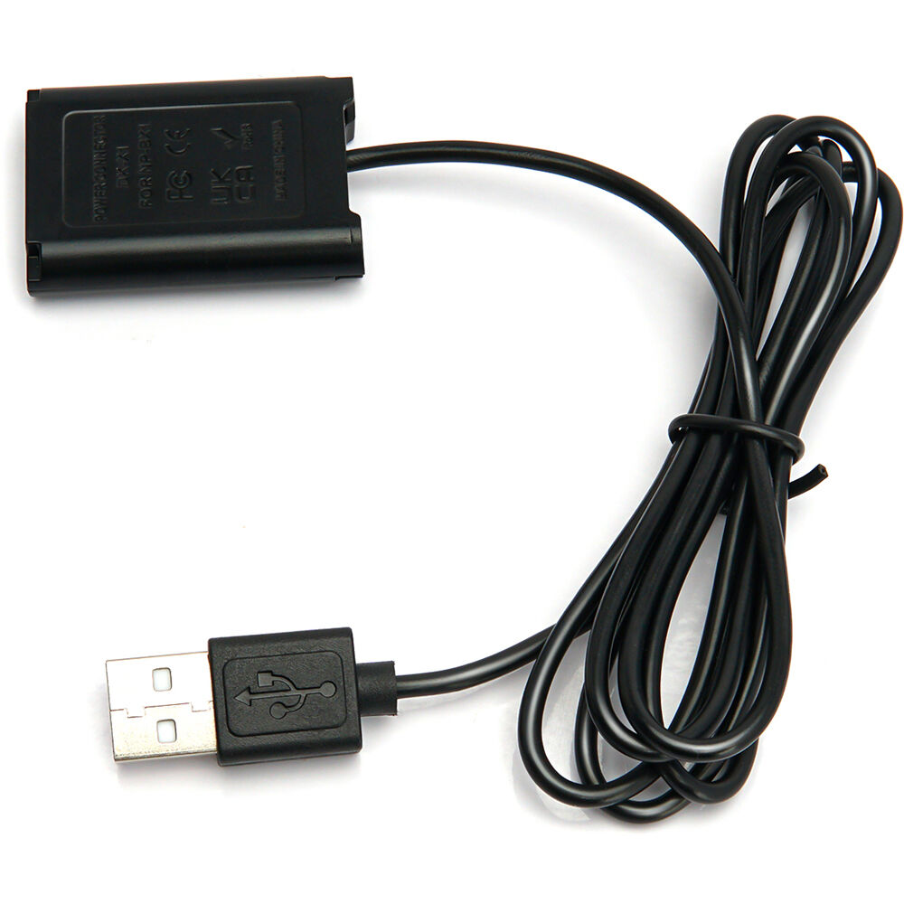Adaptador de Corriente ANDYCINE USB to NP-BX1 Dummy Adapter - puertos y conexiones