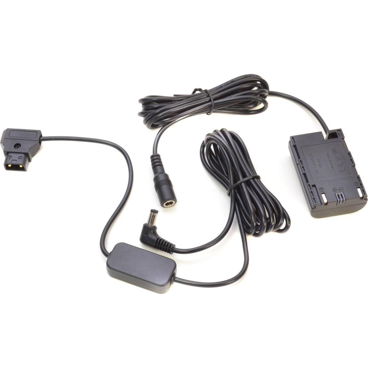 Adaptador de Corriente Bescor Canon LPE6 Coupler & 8V Drop Down D-Tap Adapter Cable Kit - vista principal