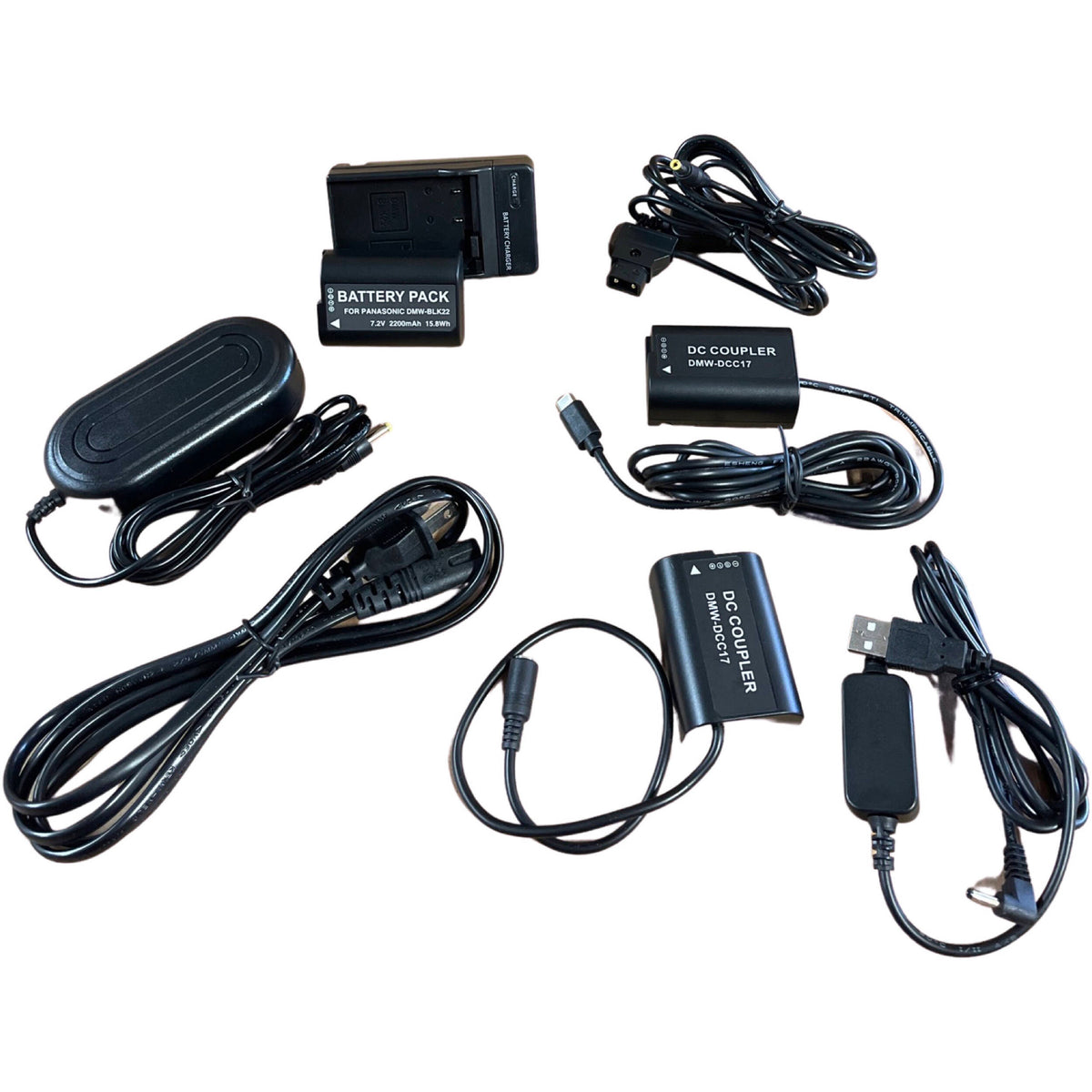 Adaptador de Corriente Bescor DMW-BLK22 ,, USB-C Dummy & AC Kit - vista principal