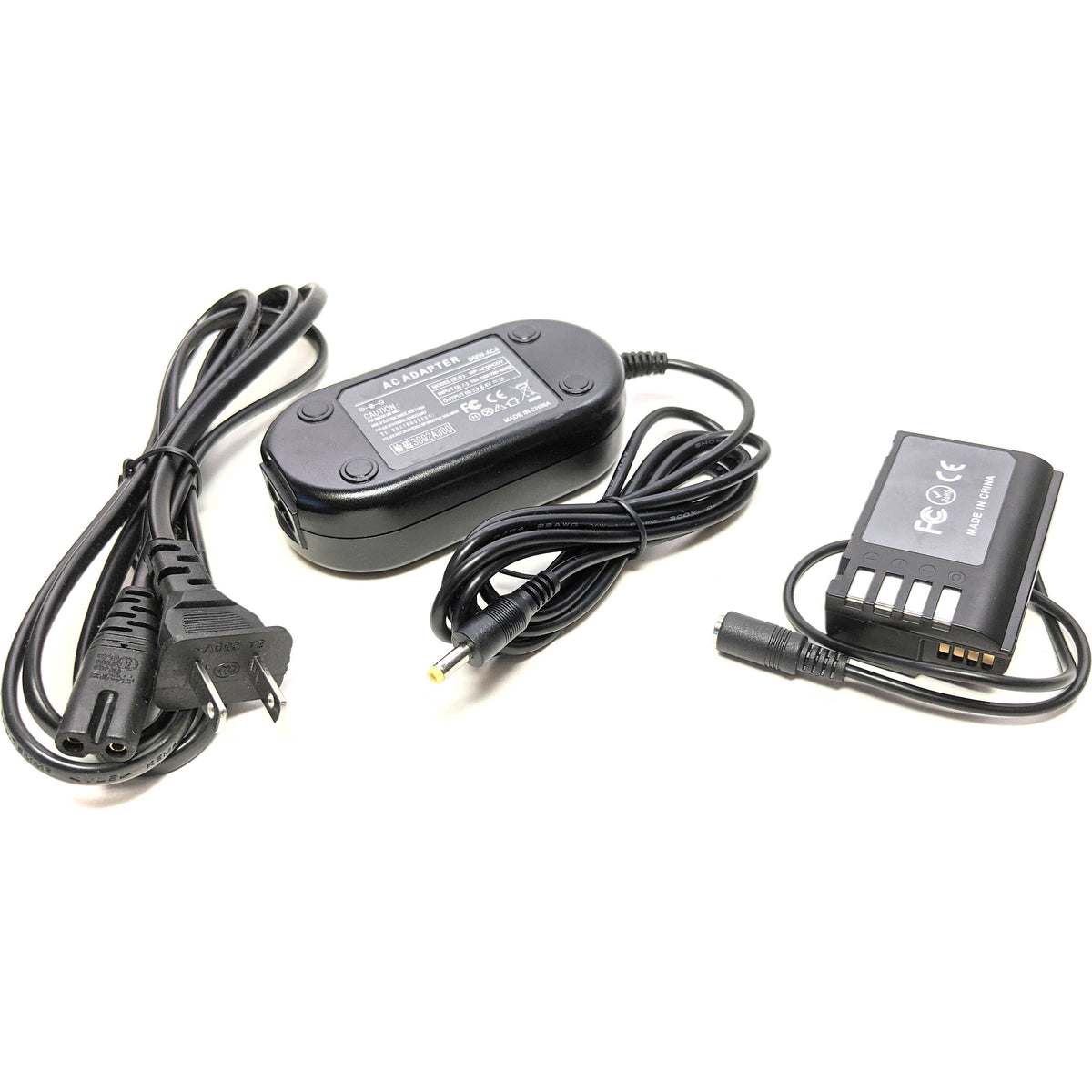 Adaptador de Corriente Bescor DMW-BLK22 ,, USB-C Dummy & AC Kit - detalle