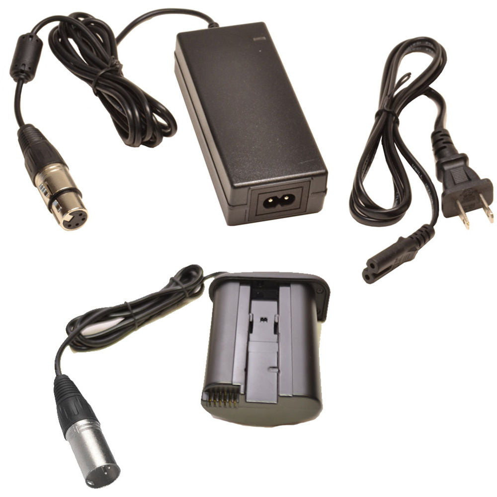 Adaptador de Corriente Bescor DRE19XAC Coupler con 4-Pin Male XLR y PSA-124 Power Supply - vista principal