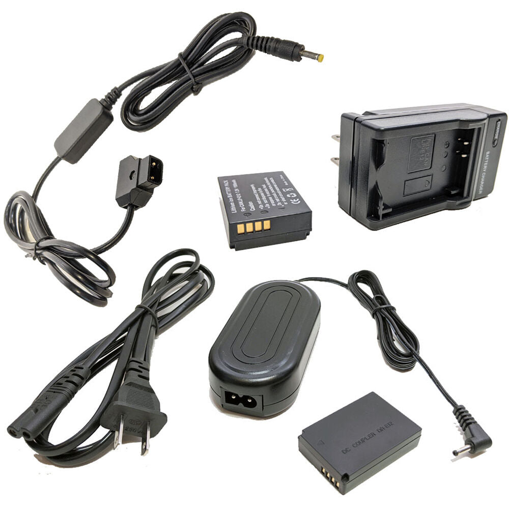 Adaptador de Corriente Bescor LPE12 Coupler, ,, & D-Tap Adapter Kit para Select Canon Cameras - vista principal