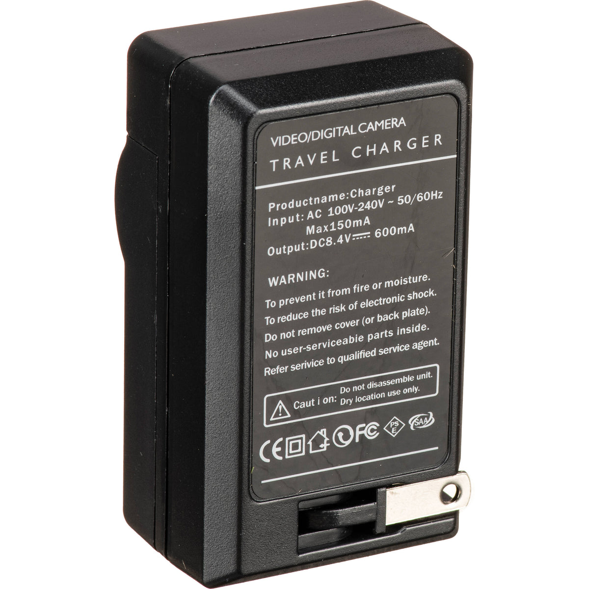 Adaptador de Corriente Bescor NPFW50 ,, Coupler, & 5V USB Adapter Kit para Select Sony Digital Cameras - vista trasera