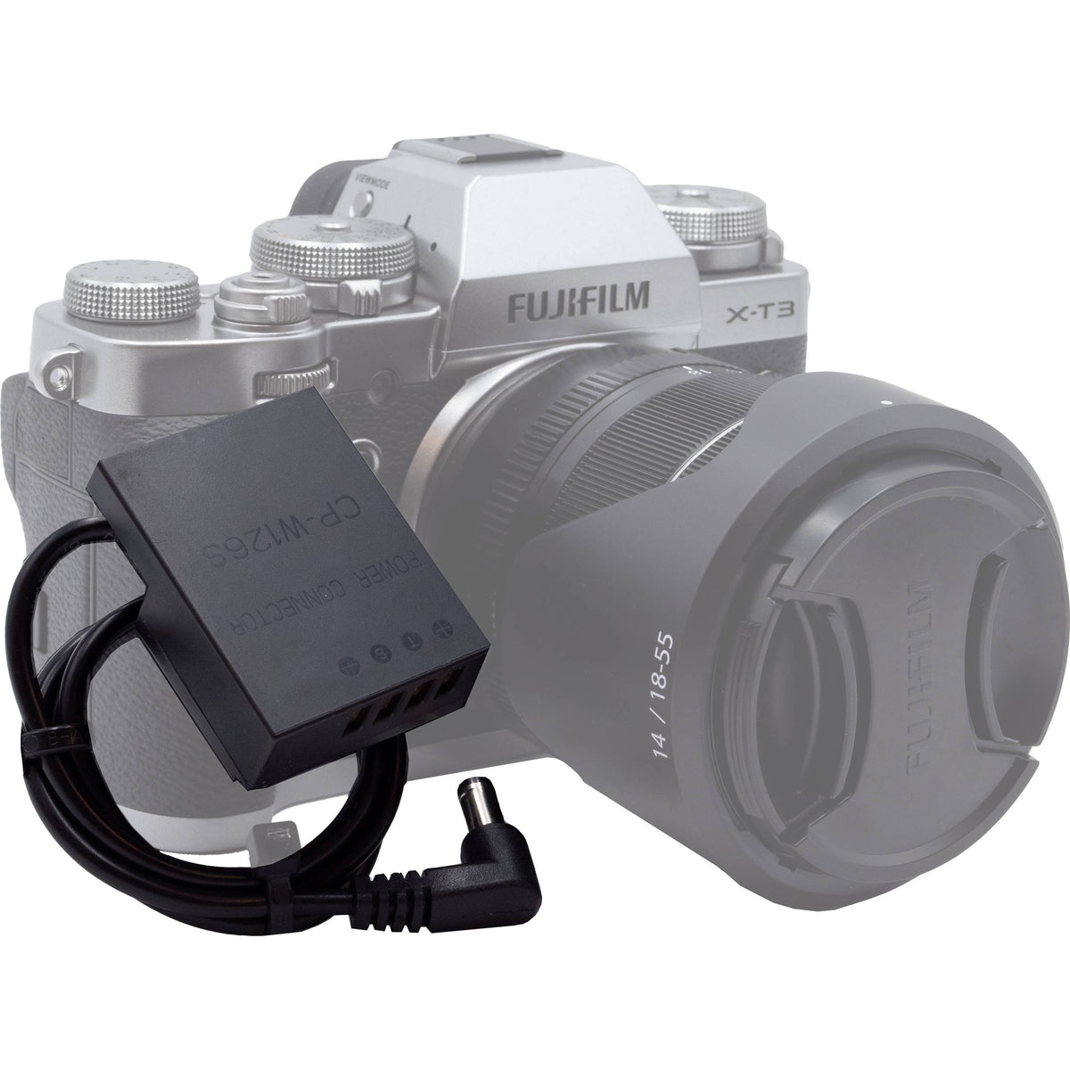 Adaptador de Corriente Blind Spot Gear Power Junkie Dummy (FUJIFILM NP-W126S) - vista frontal