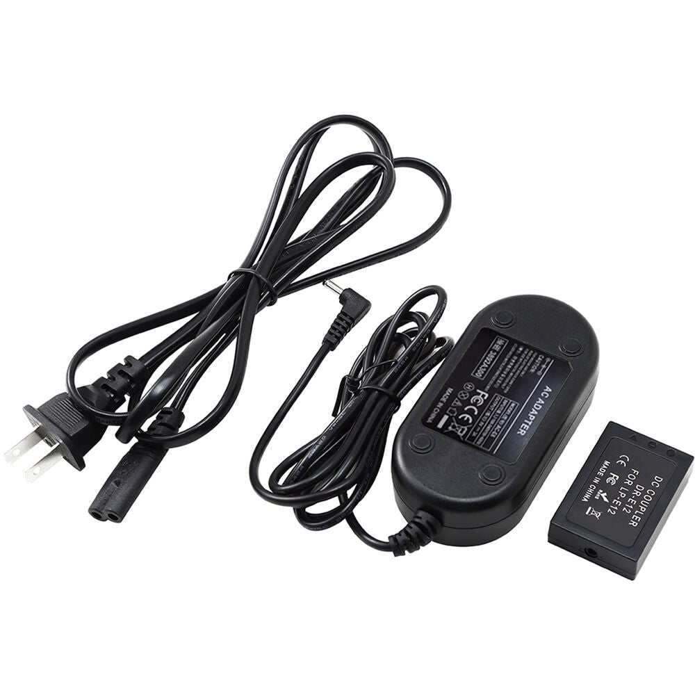 Adaptador de Corriente DigitalFoto Solution Limited DC48 Dummy Adapter para Canon M50 Mark II - vista frontal