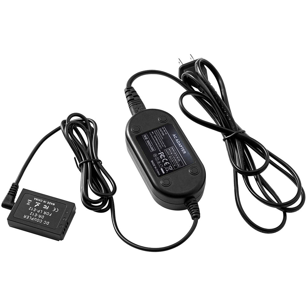 Adaptador de Corriente DigitalFoto Solution Limited DC48 Dummy Adapter para Canon M50 Mark II - vista trasera
