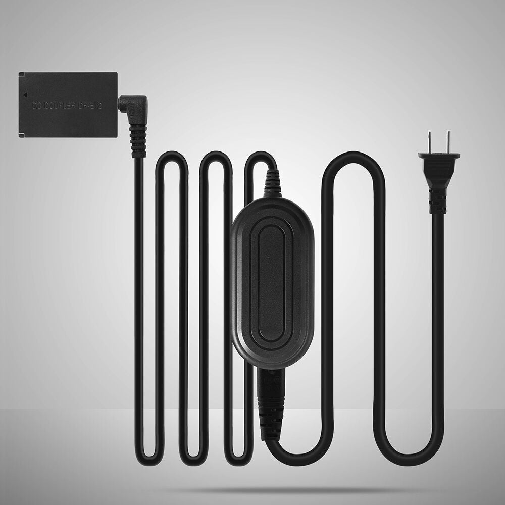 Adaptador de Corriente DigitalFoto Solution Limited DC48 Dummy Adapter para Canon M50 Mark II - puertos y conexiones