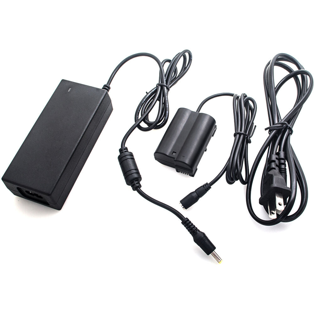 Adaptador de Corriente DigitalFoto Solution Limited EN-EL15 Dummy & Kit para Select Nikon Digital Cameras - vista frontal