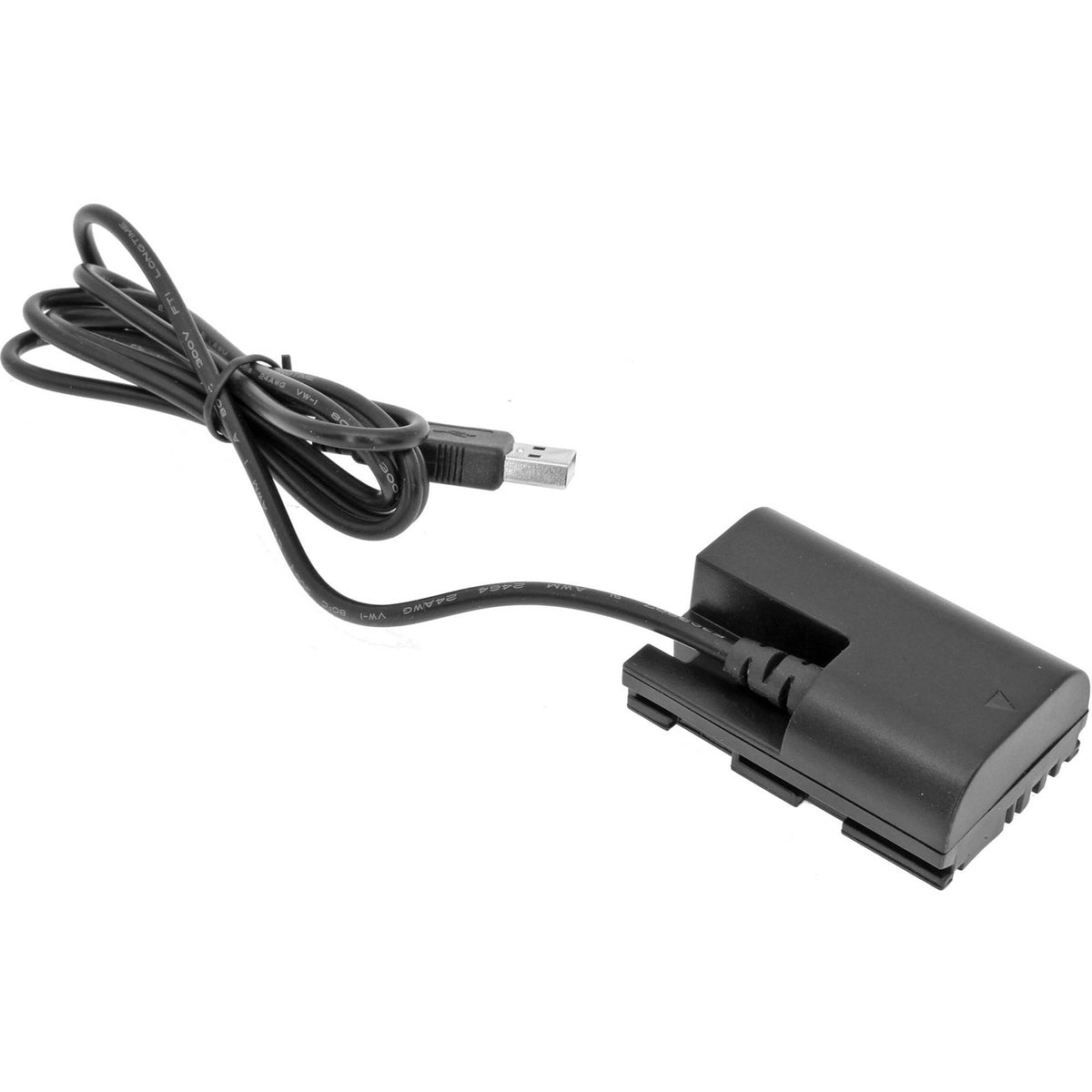 Adaptador de Corriente GyroVu USB to Canon LP-E6 Dummy Intelligent Cable (40") - vista trasera