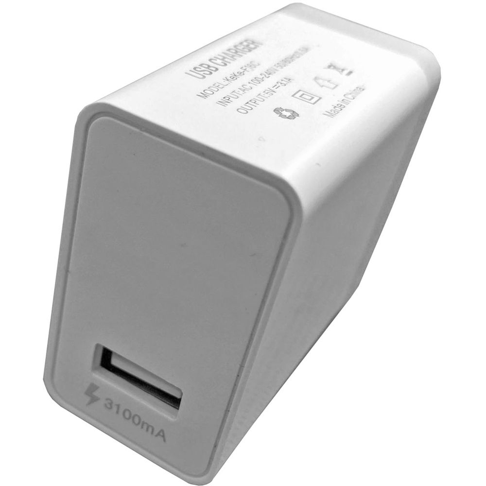 Adaptador de Corriente GyroVu USB to Nikon EN-EL14 Dummy Intelligent Cable con 3.1A Power Supply (40") - vista frontal
