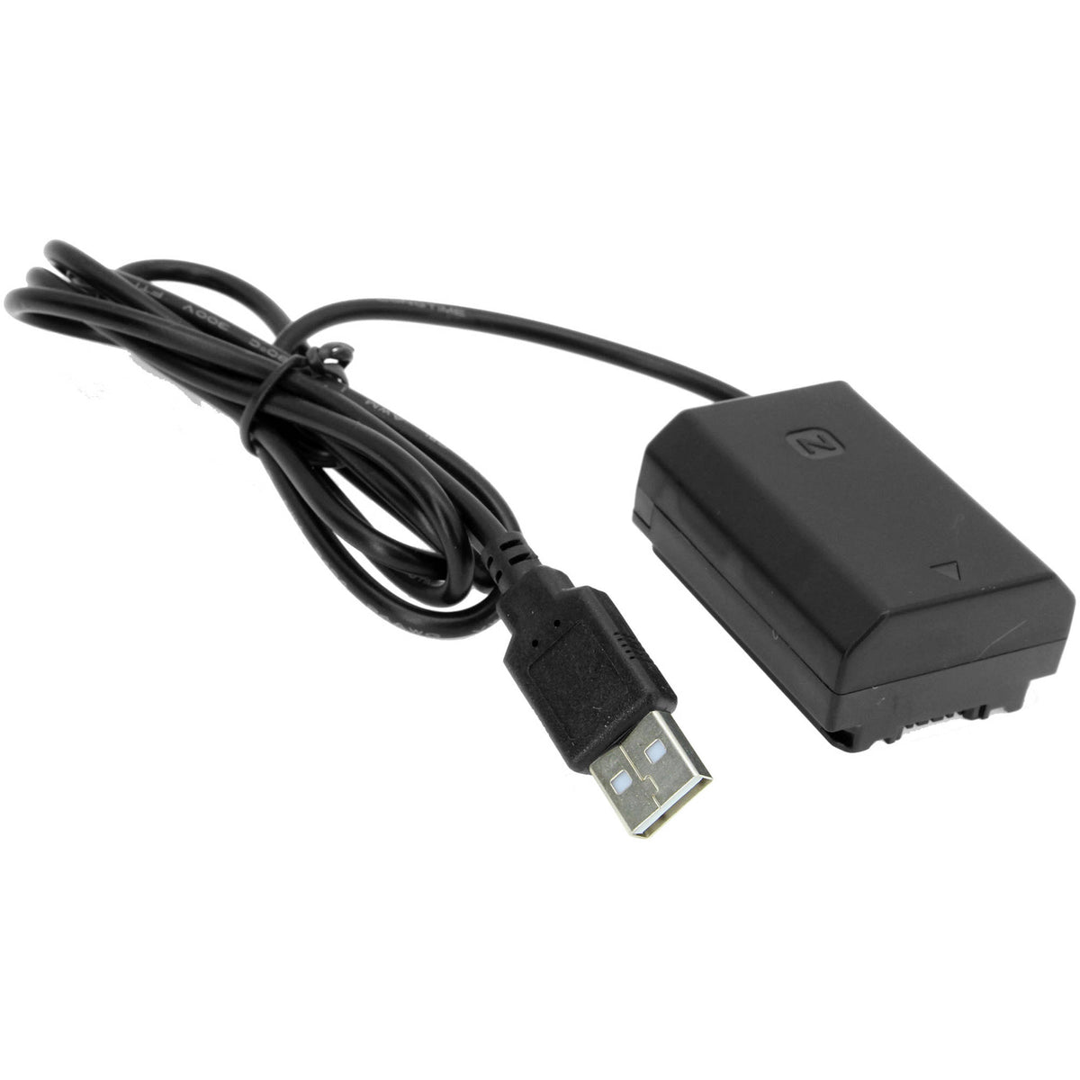 Adaptador de Corriente GyroVu USB to Sony NP-FZ100 Dummy Intelligent Cable (40") - vista frontal