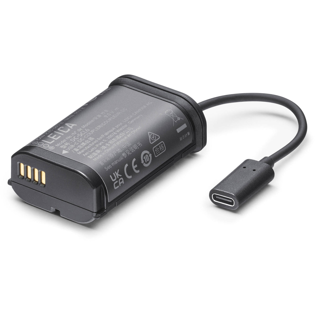 Adaptador de Corriente Leica DC-SCL6 USB-C DC-Coupler - vista principal
