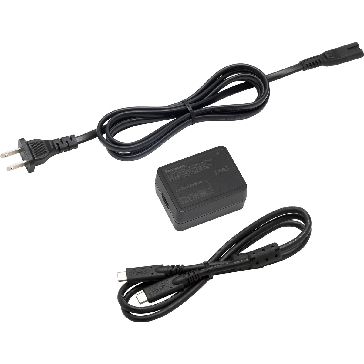 Adaptador de Corriente Panasonic USB-C AC y Cable para Select Cameras - vista principal
