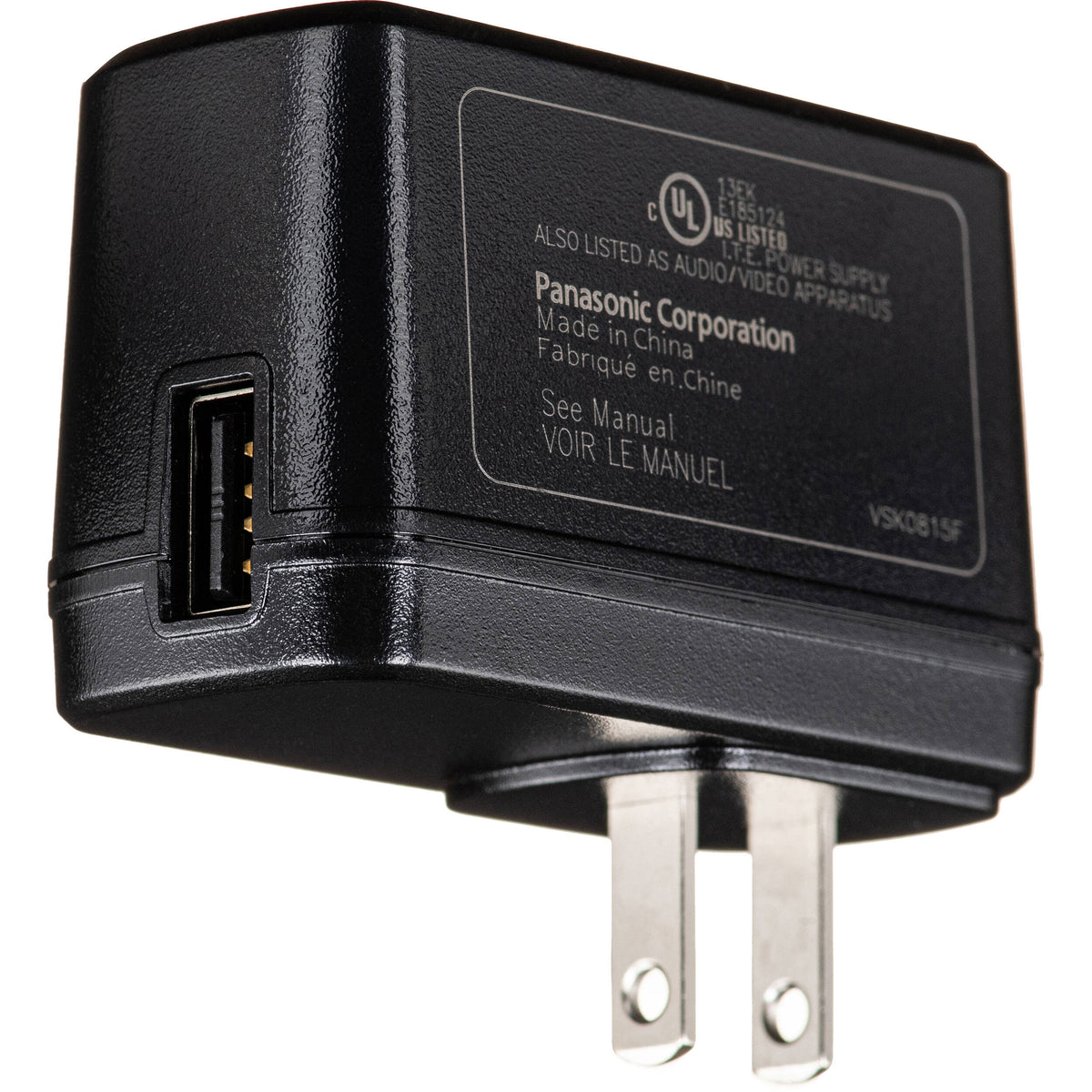 Adaptador de Corriente Panasonic VSK0815FD Panasonic Adapter - vista lateral
