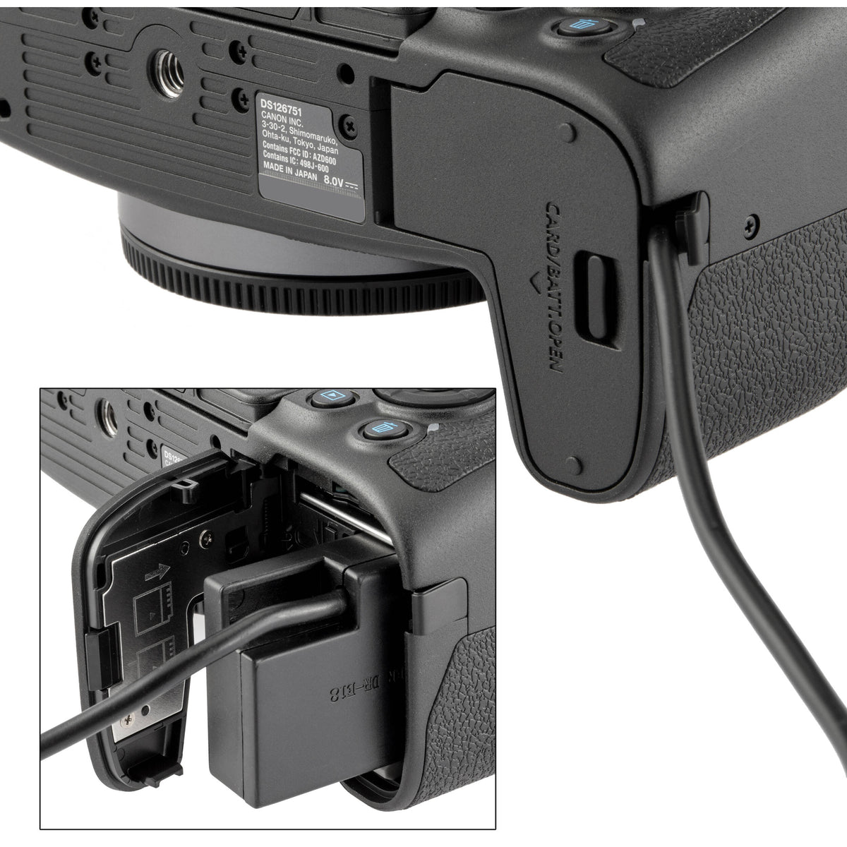 Adaptador de Corriente Watson CBA-C2 - vista lateral