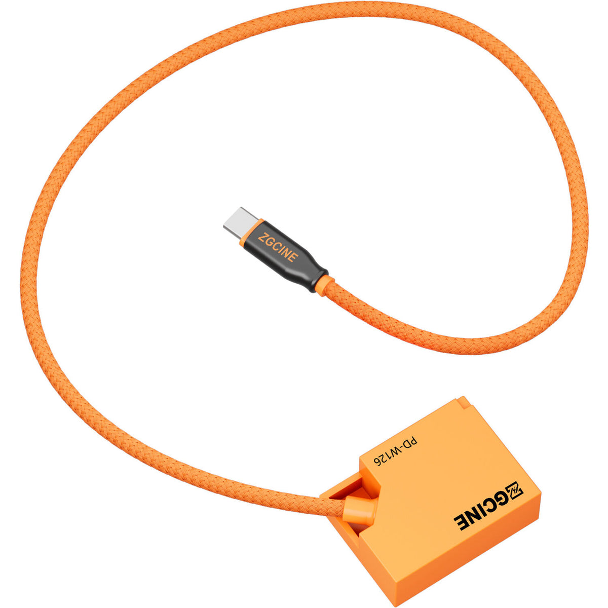 Adaptador de Corriente ZGCINE PD-W126 USB-C to NP-W126 Braided Dummy Cable (23.6") - vista principal