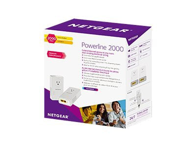Adaptador de Red NETGEAR Powerline 2000 + Extra Outlet - vista 3