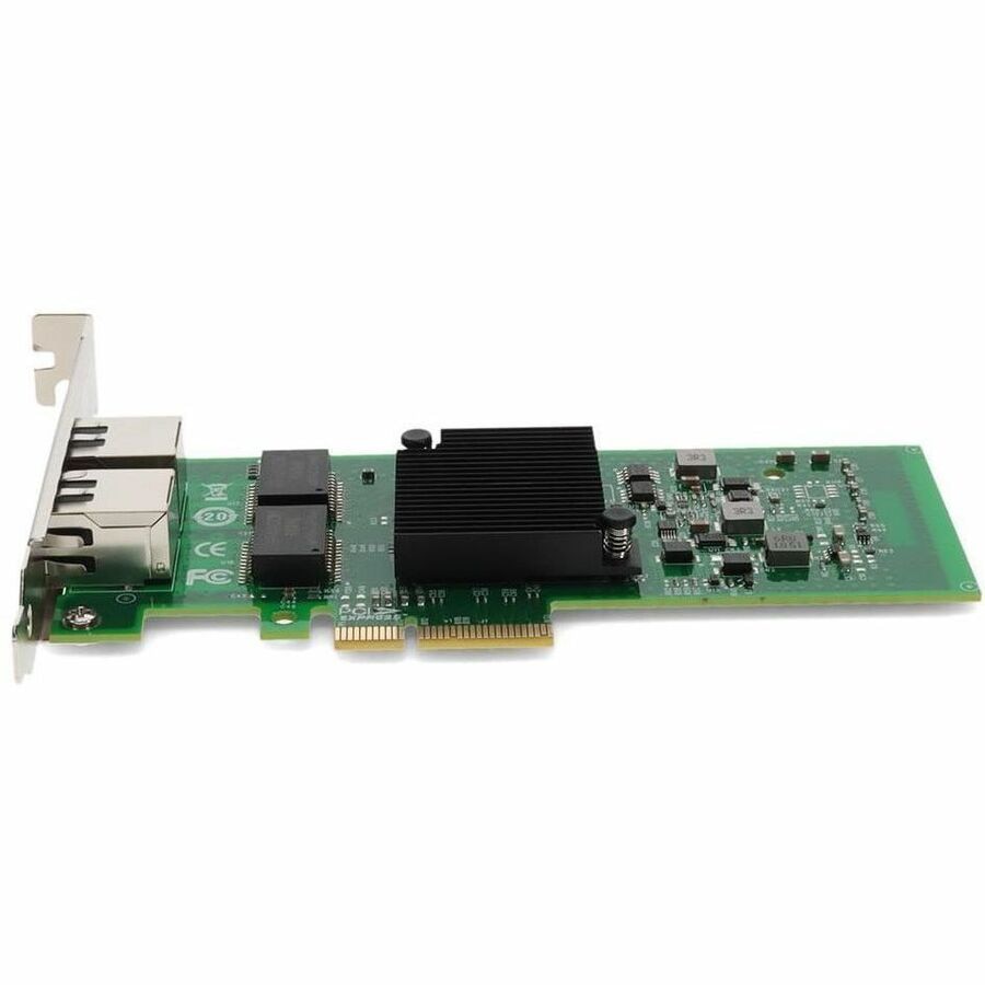 Adaptador de Red Proline Intel® I350T2 Comparable 10/100/1000Mbs Dual RJ-45 Port 100m PCIe 2.0 x4 Network Inte - vista 2