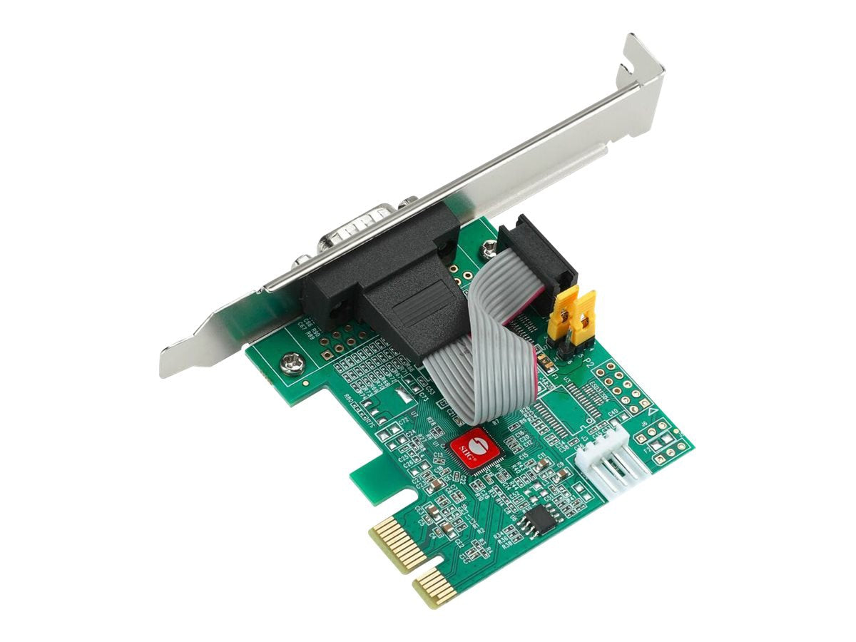 Adaptador de Red SIIG DP Cyber RS-232 1S PCIe Card - vista 1