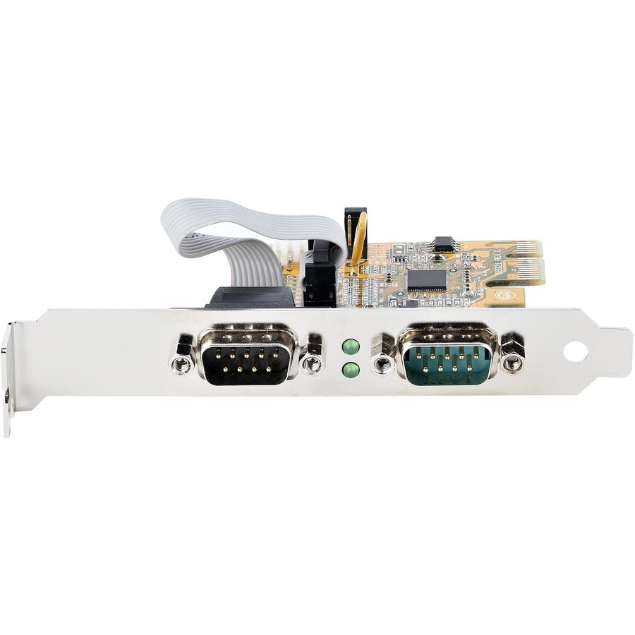 Adaptador de Red StarTech.com StarTech 2-Port PCI Express Serial Card - vista 2