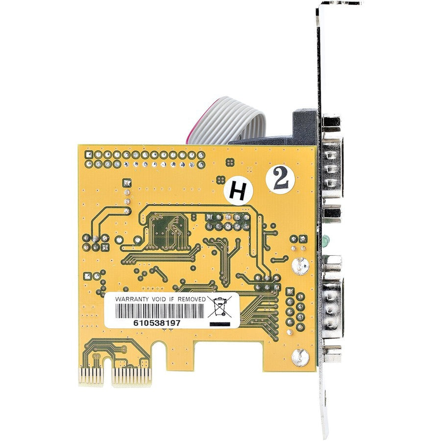 Adaptador de Red StarTech.com StarTech 2-Port PCI Express Serial Card - vista 5