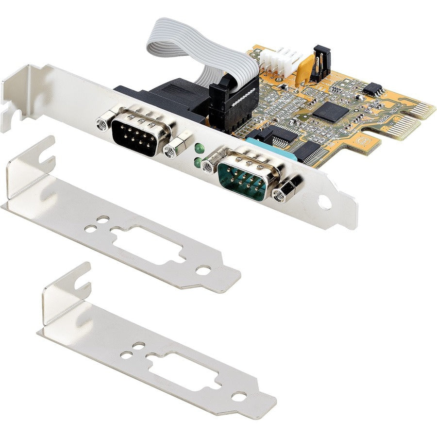 Adaptador de Red StarTech.com StarTech 2-Port PCI Express Serial Card - vista 6
