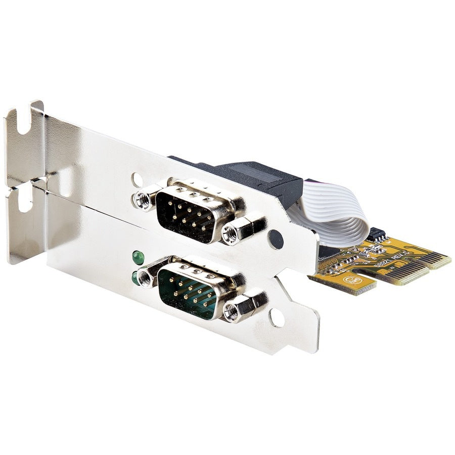 Adaptador de Red StarTech.com StarTech 2-Port PCI Express Serial Card - vista 7
