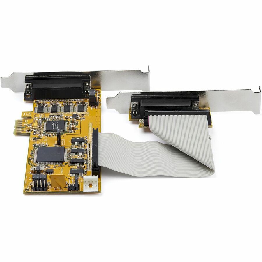 Adaptador de Red StarTech.com StarTech 8-Port PCI Express RS232 Serial Adapter Card - vista 2