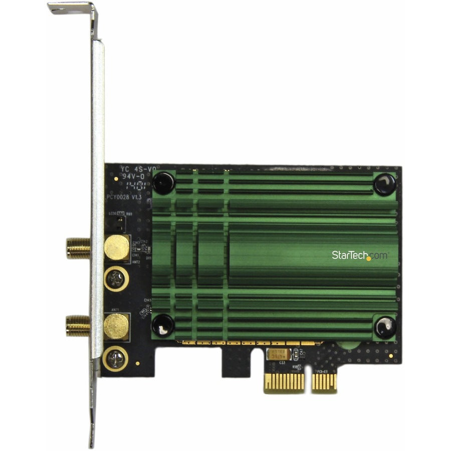 Adaptador WiFi Red StarTech.com StarTech PCI Express AC1200 Dual Band Wireless-AC Network Adapter - vista 6