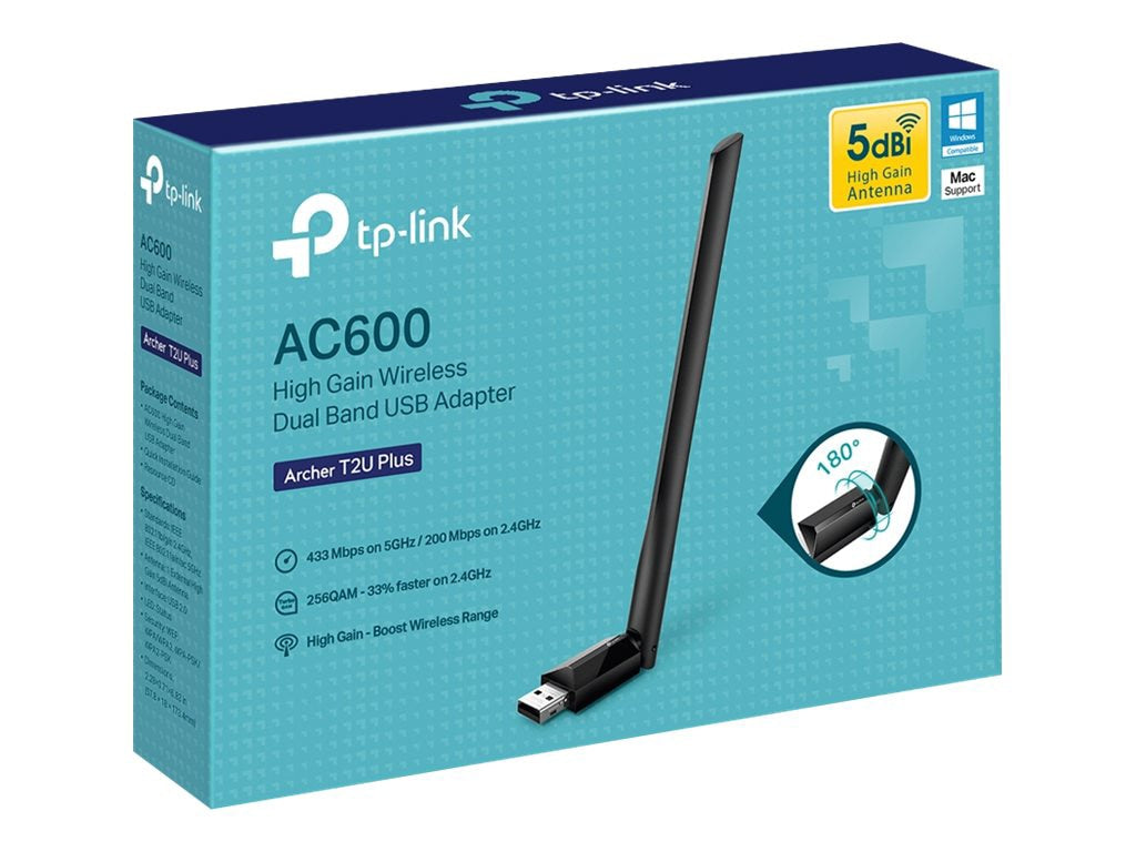 Adaptador WiFi Red TP-Link Archer T2U Plus - vista 2