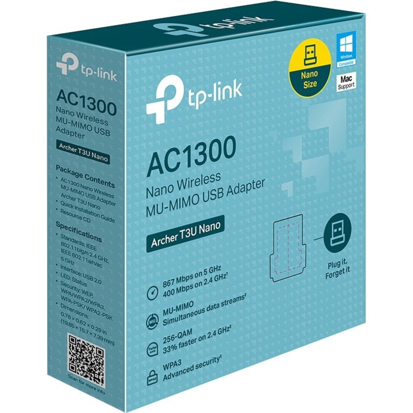 Adaptador WiFi Red TP-Link Archer T3U Nano - vista 4
