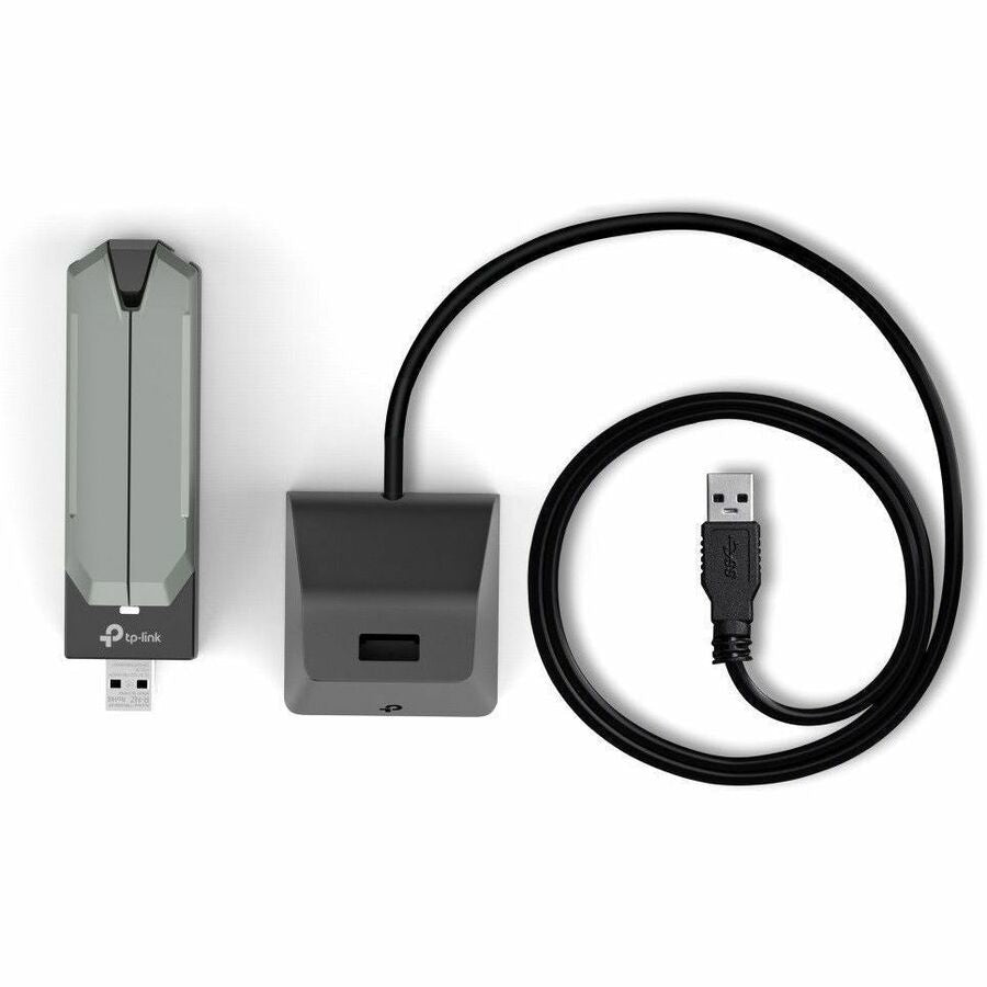 Adaptador WiFi Red TP-Link Archer TBE401UH IEEE 802.11a/b/g/n/ac/ax/be Tri Band Wi-Fi Adapter - vista 3