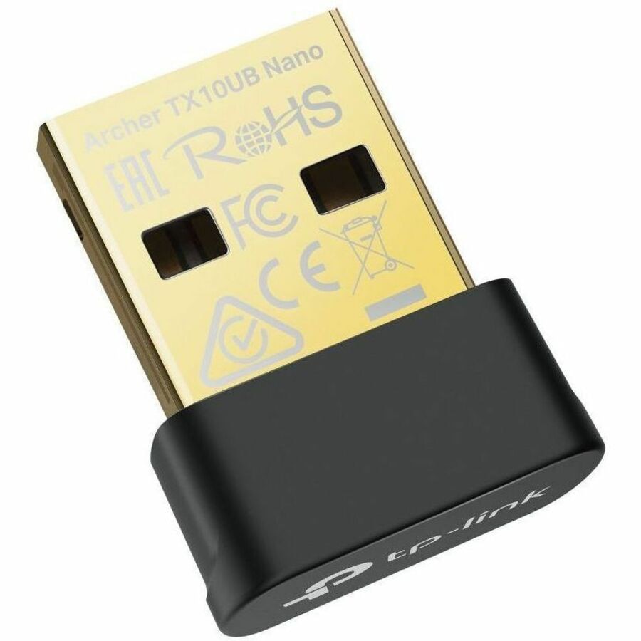 Adaptador WiFi Red TP-Link Archer TX10UB Nano IEEE 802.11 a/b/g/n/ac/ax Bluetooth 5.3 Dual Band Wi-Fi/Bluetoot - vista 7