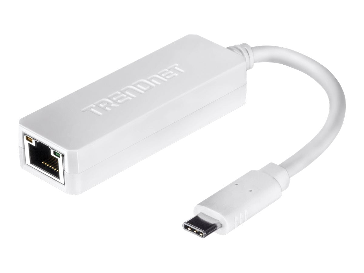 Adaptador WiFi Red TRENDnet USB Type-C to Gigabit Ethernet LAN Wired Network Adapter - vista 1